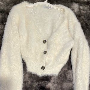 Cropped sweater. Never worn
